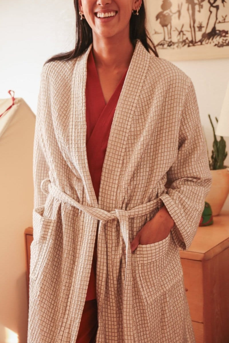 Limited Edition XO Waffle Robe - LERWAFFLEML - OddBird Co.