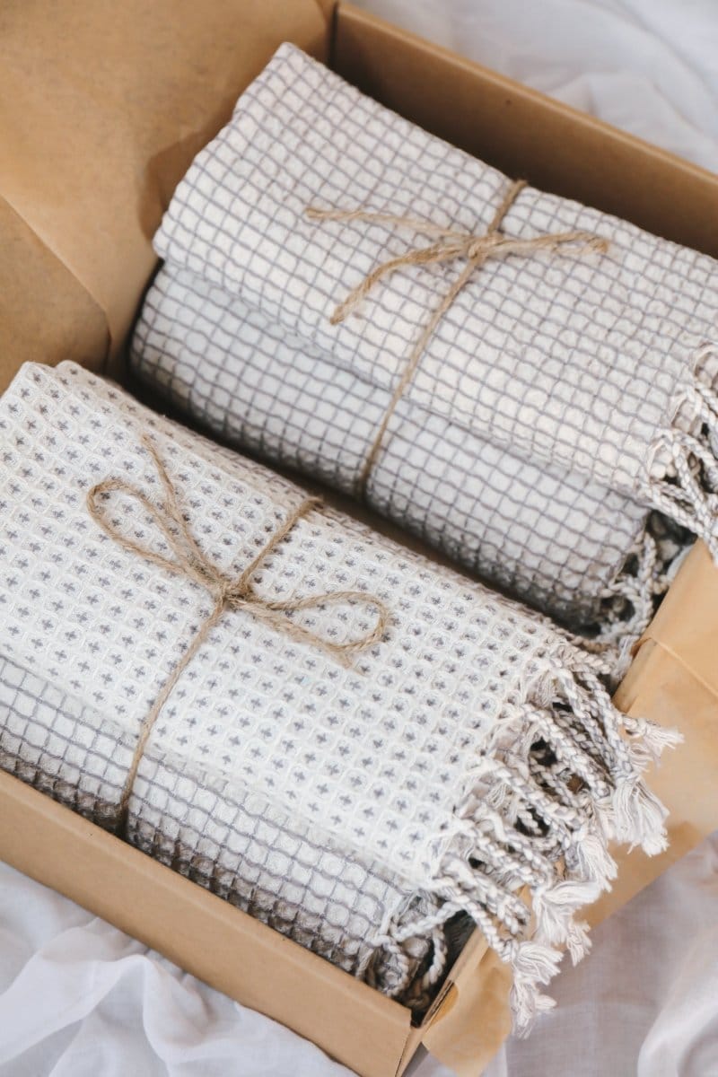 OddBird Co. Towels Bath Towel (Single) Limited Edition XO Waffle Towel Collection