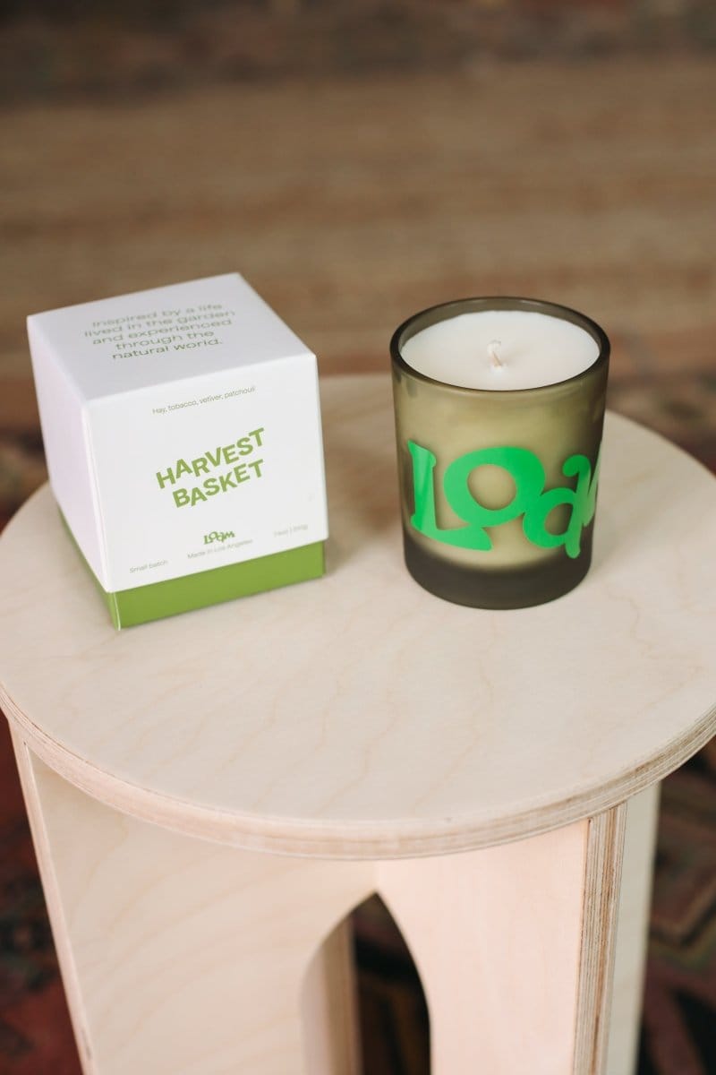 OddBird Harvest Basket Loam Candle Collection