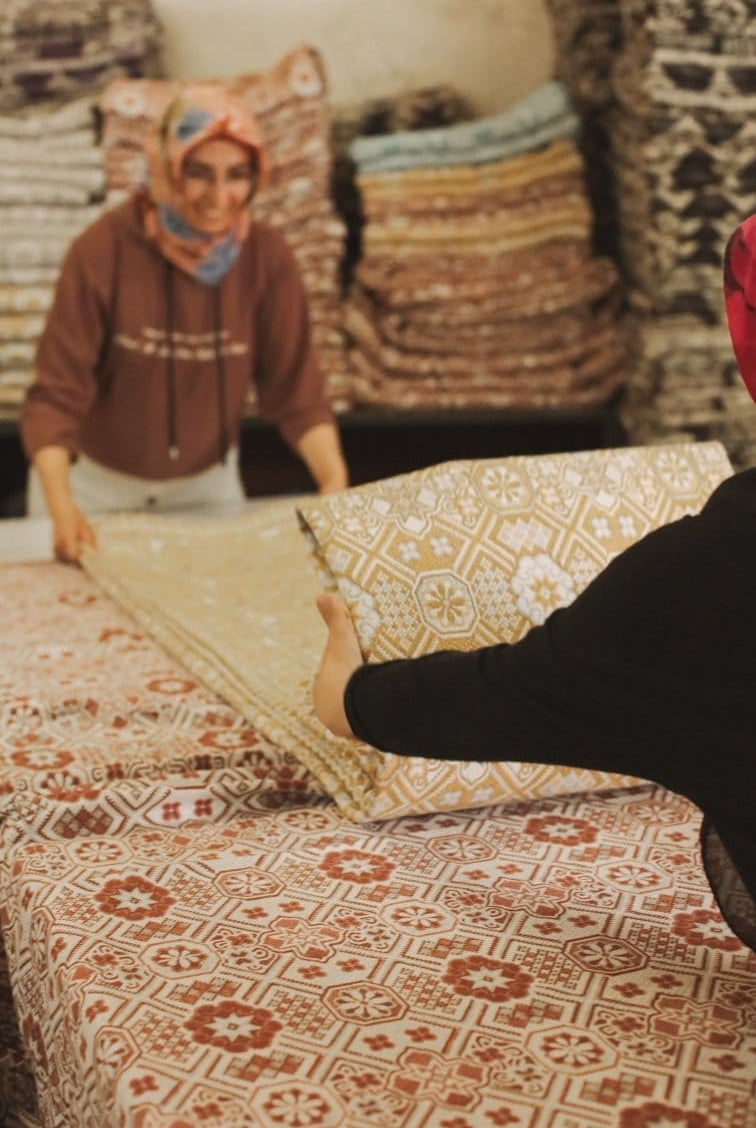 Mosaic Handwoven Blanket - King - BMBORNG - OddBird Co.