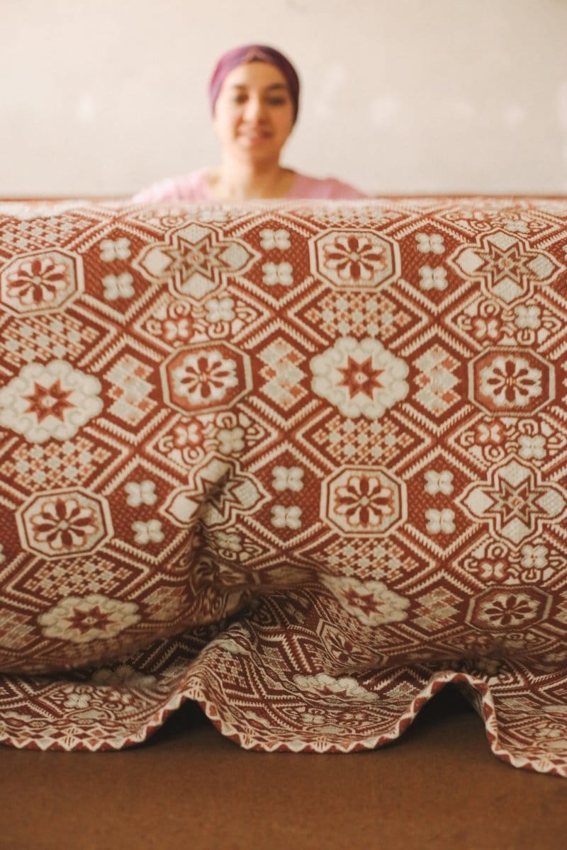 Mosaic Handwoven Blanket - King - BMBORNG - OddBird Co.