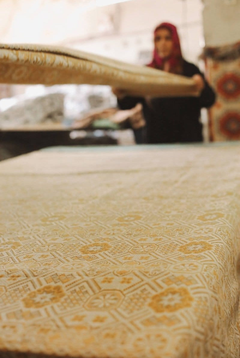 OddBird Blankets Mosaic Handwoven Blanket - King