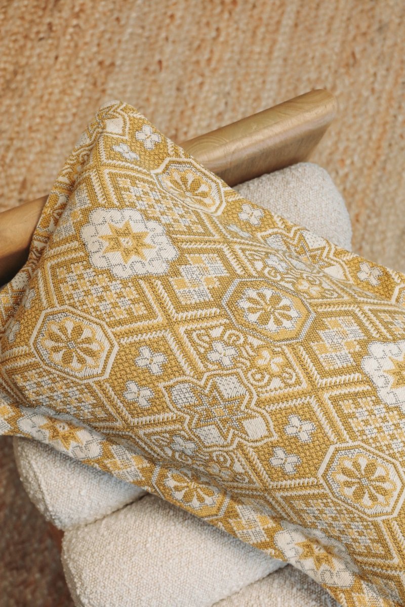 Mosaic Handwoven Lumbar Pillow - - OddBird Co.