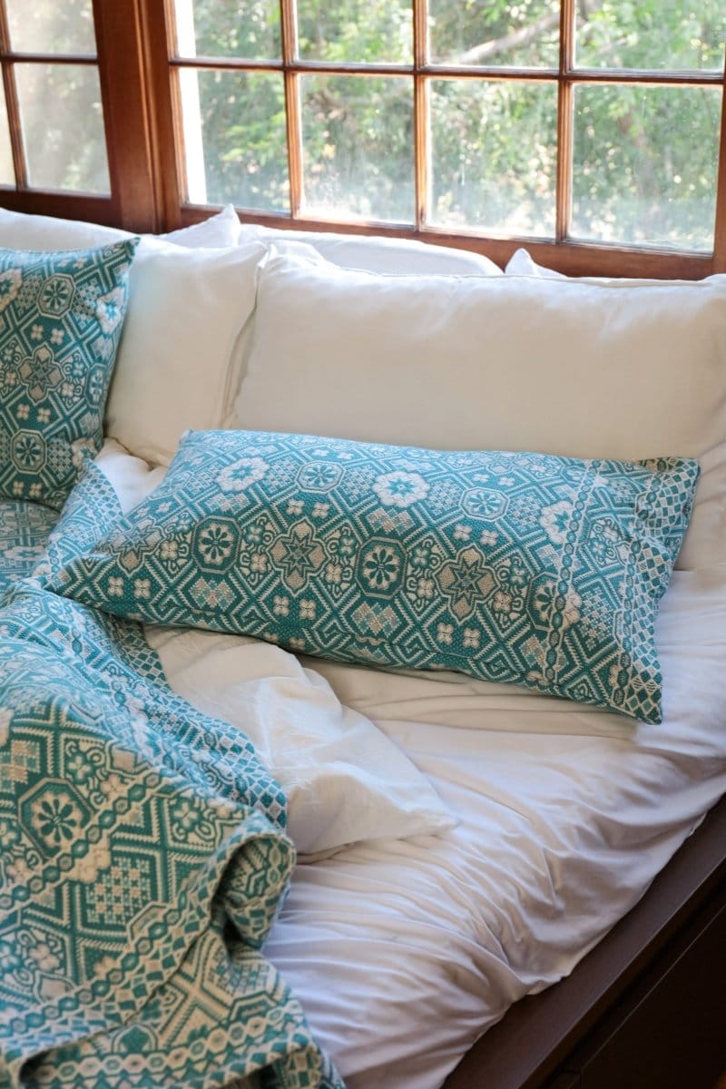 OddBird Blankets Mosaic Handwoven Pillowcases