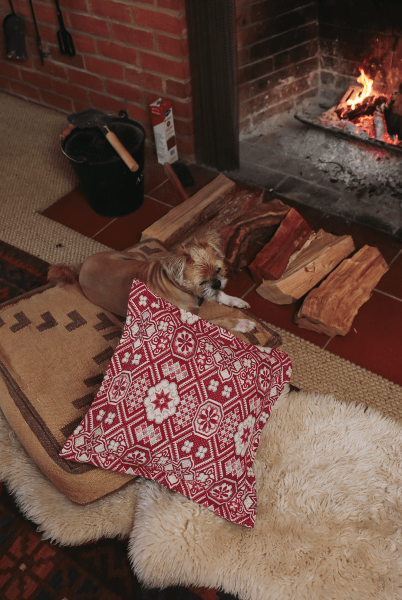 OddBird Blankets Mosaic Handwoven Throw Pillow