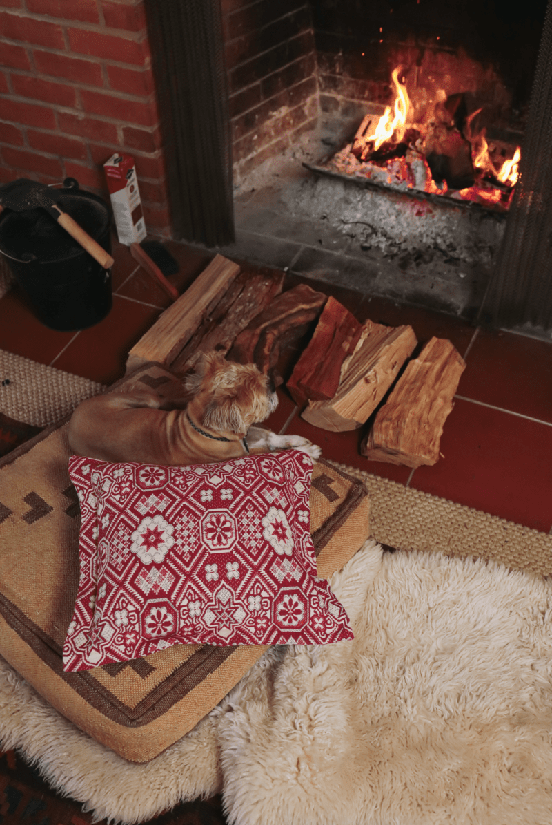 OddBird Blankets Mosaic Handwoven Throw Pillow