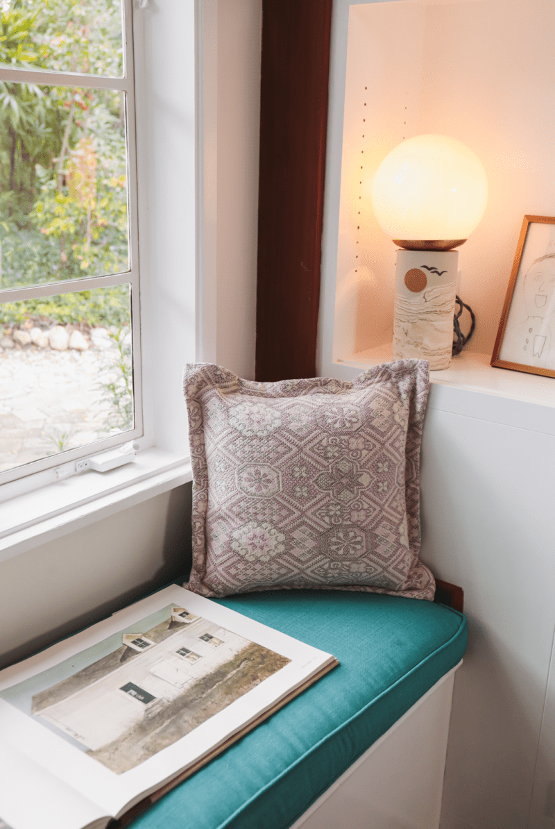 OddBird Blankets Mosaic Handwoven Throw Pillow