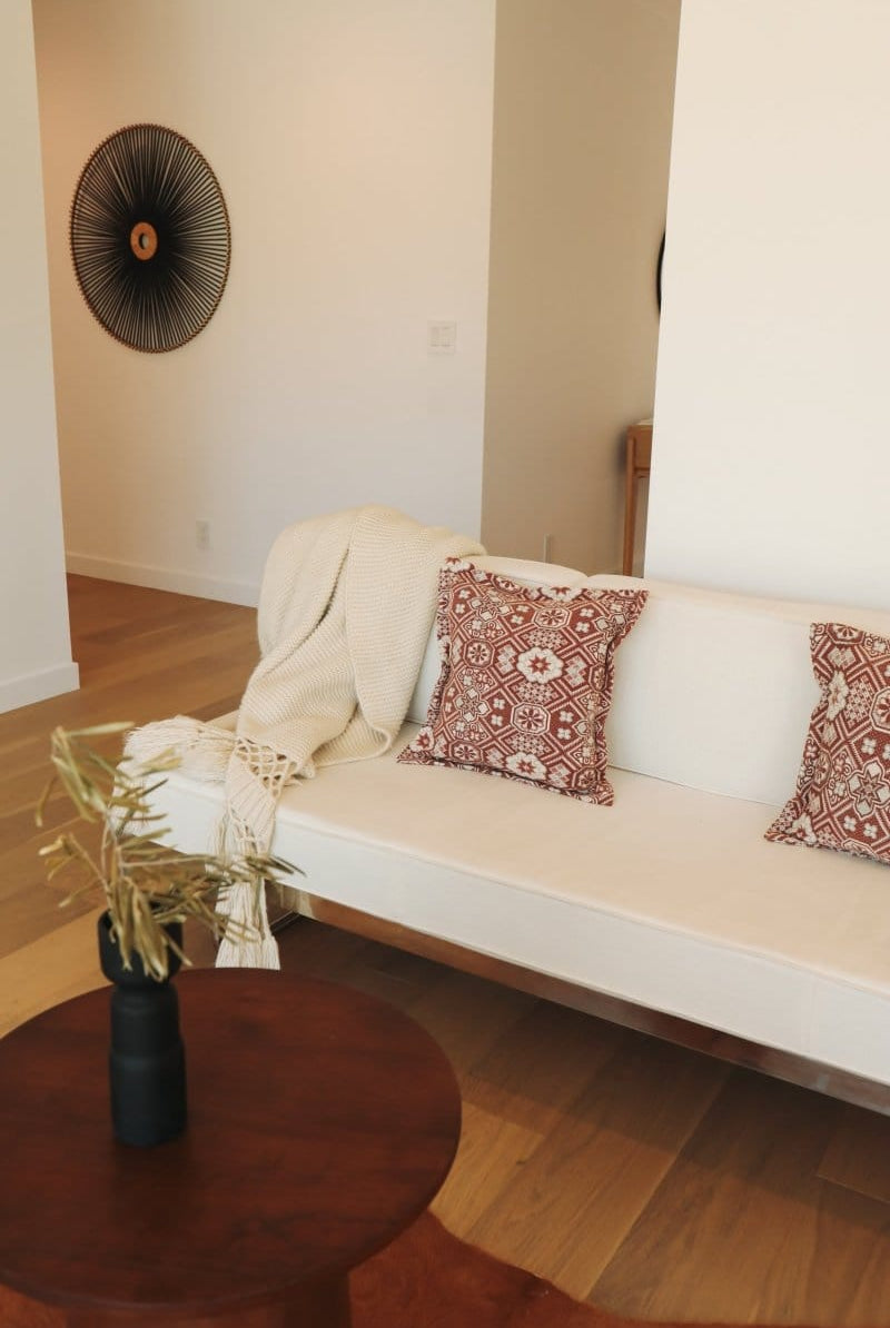 OddBird Blankets Mosaic Handwoven Throw Pillow