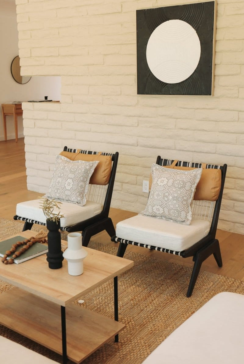 OddBird Blankets Mosaic Handwoven Throw Pillow