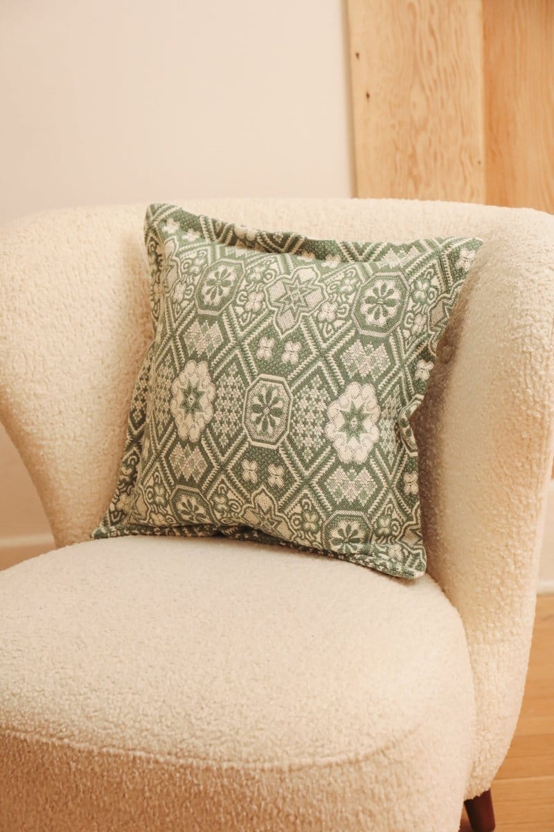 OddBird Blankets Mosaic Handwoven Throw Pillow