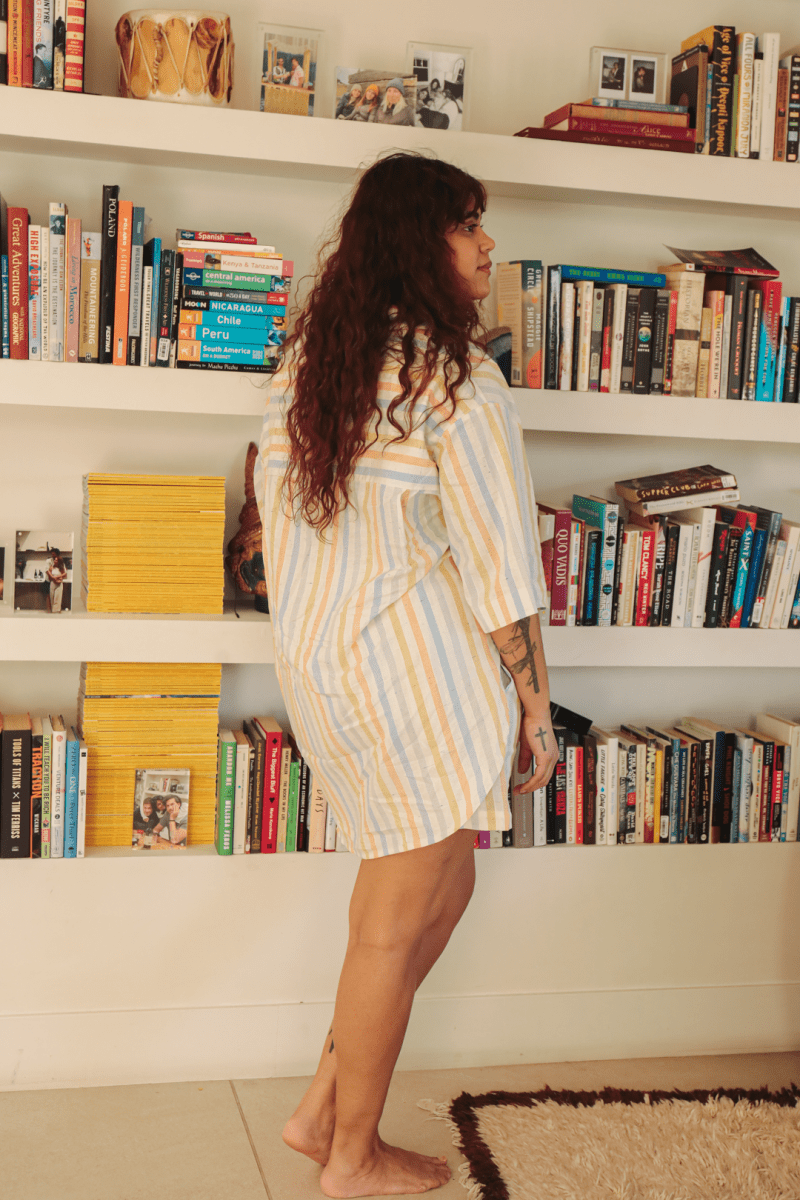 OddBird Loungewear Neşe Separates - Cotton Stripe