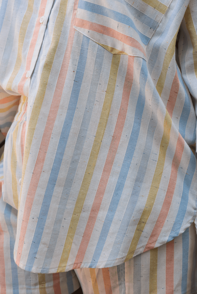 OddBird Loungewear Neşe Separates - Cotton Stripe