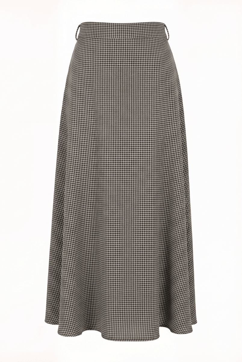 *NEW* Abla A-Line Wrap Skirt - Gingham - - OddBird Co.