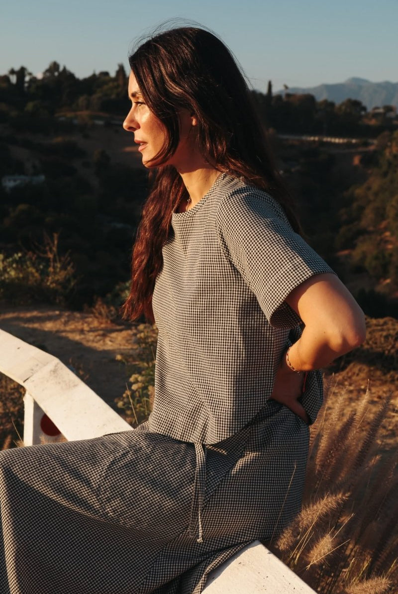 *NEW* Harika Shirt - Gingham - - OddBird Co.
