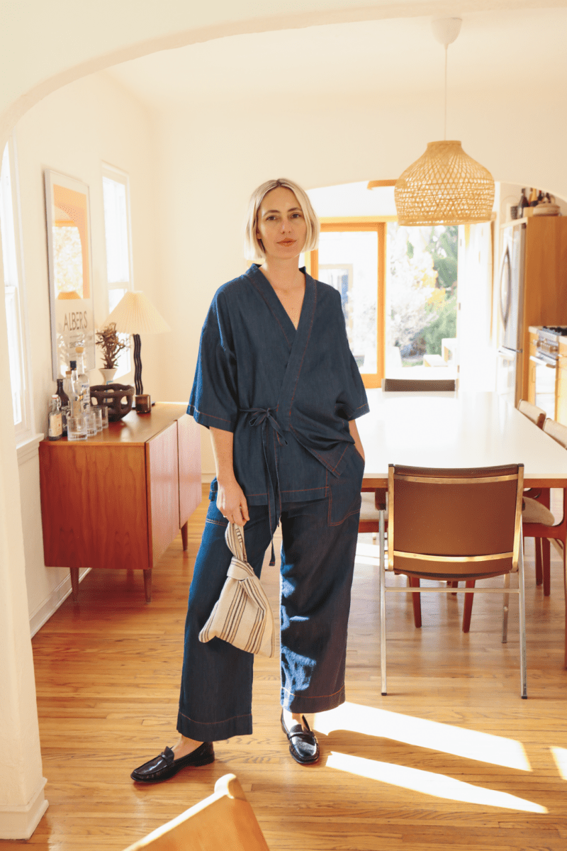 OddBird Loungewear *NEW* Kardeş Loungewear Separates - Chambray