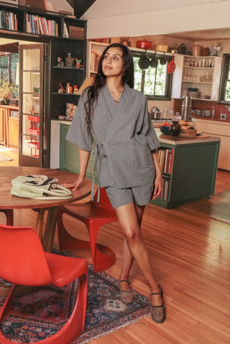 *NEW* Kardeş Loungewear Separates - Gingham - LEKSGINGTXS - OddBird Co.
