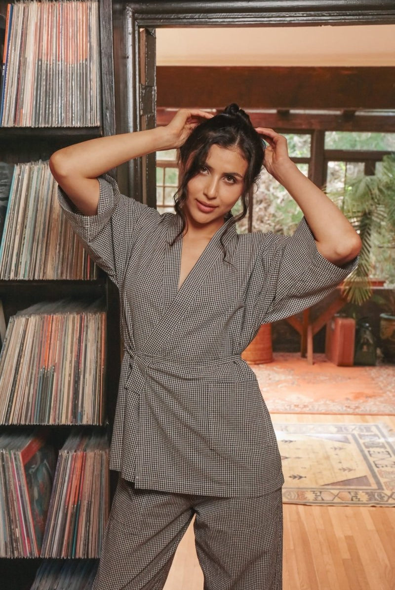 *NEW* Kardeş Loungewear Separates - Gingham - LEKSGINGTXS - OddBird Co.