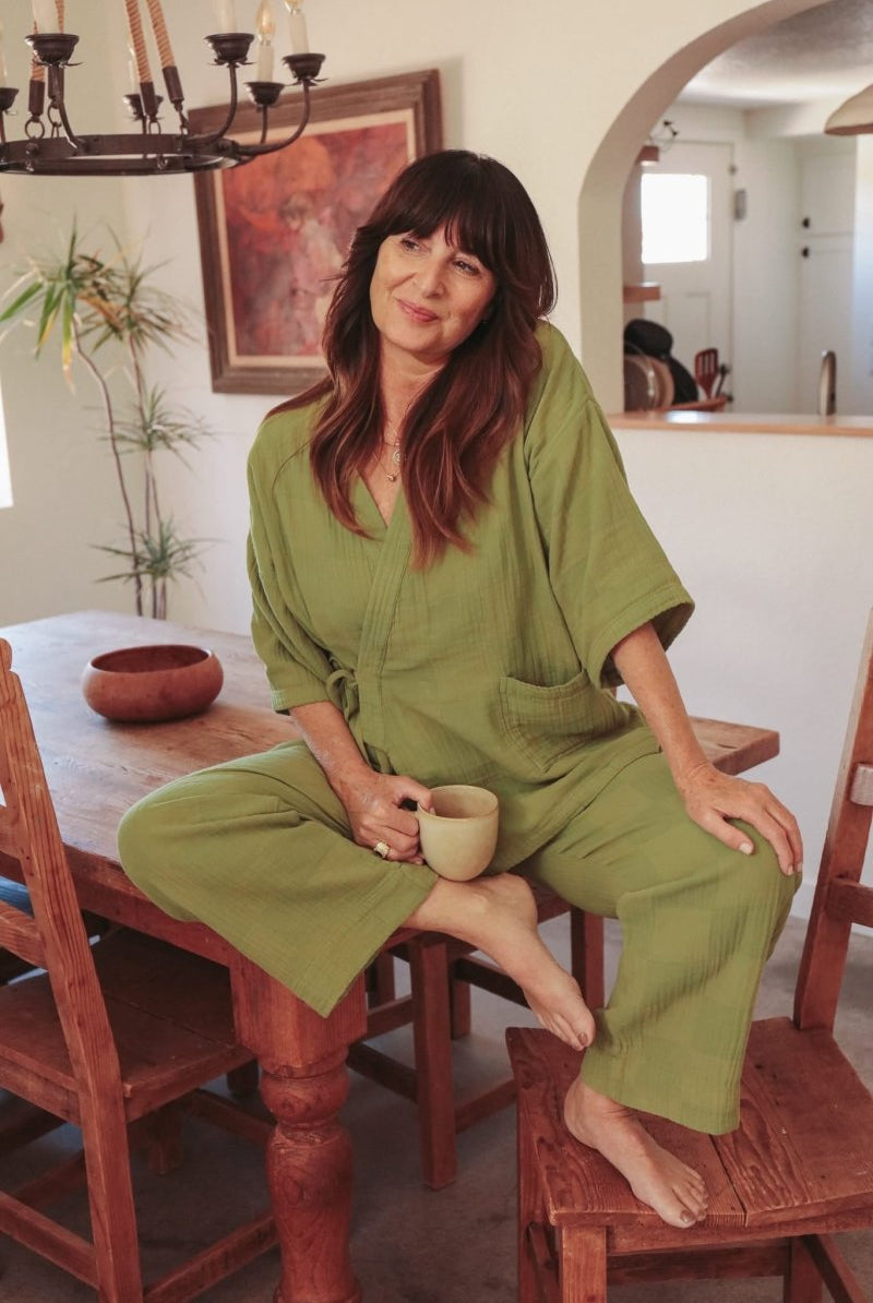 *New* Kardeş Loungewear Separates - Yeşil - PLEKLYSLXS - OddBird Co.
