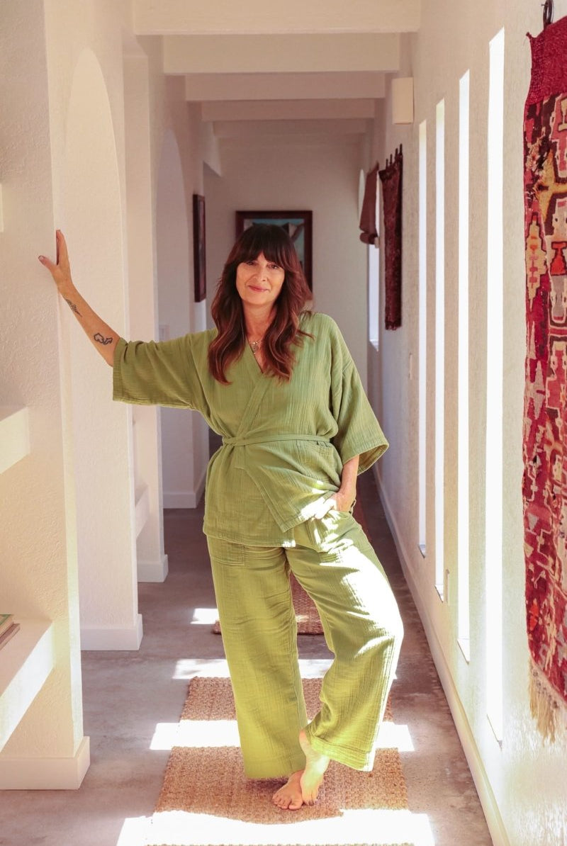 *New* Kardeş Loungewear Separates - Yeşil - PLEKLYSLXS - OddBird Co.