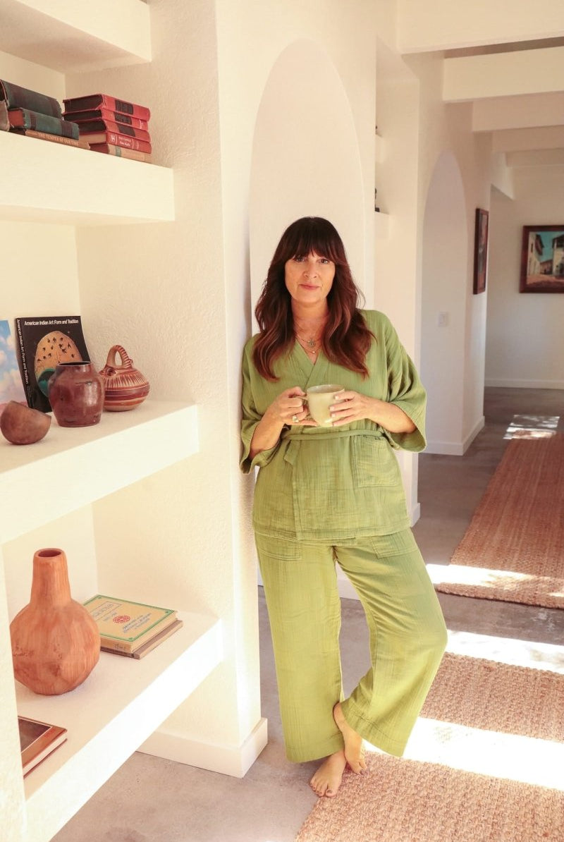 *New* Kardeş Loungewear Separates - Yeşil - PLEKLYSLXS - OddBird Co.