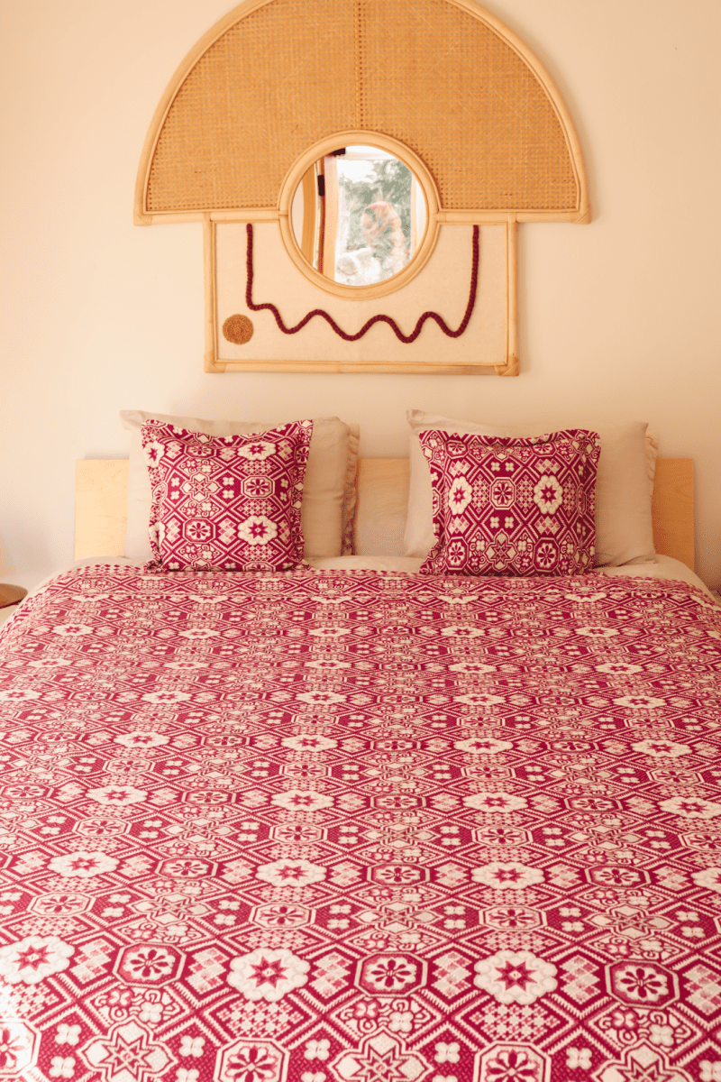 OddBird Blankets *NEW* Limited Edition Mosaic Handwoven Blanket - King