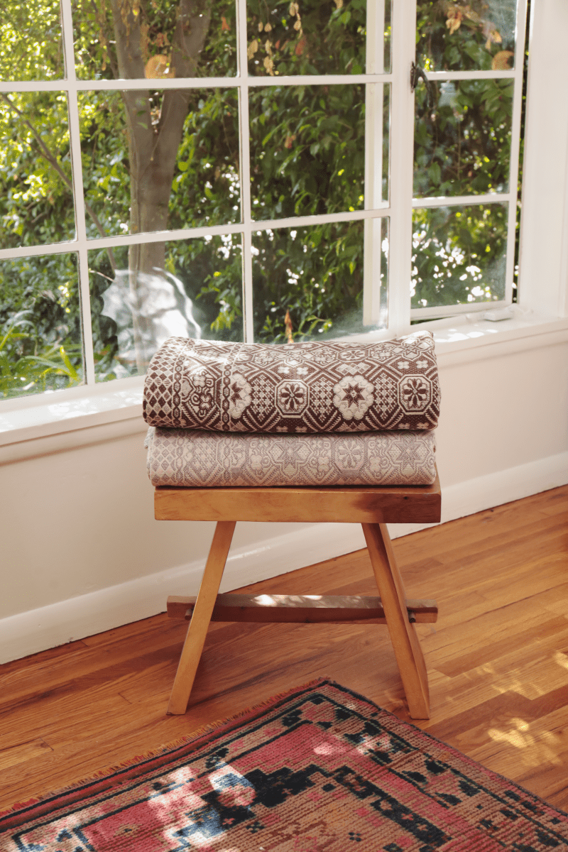 OddBird Blankets *NEW* Limited Edition Mosaic Handwoven Blanket - King