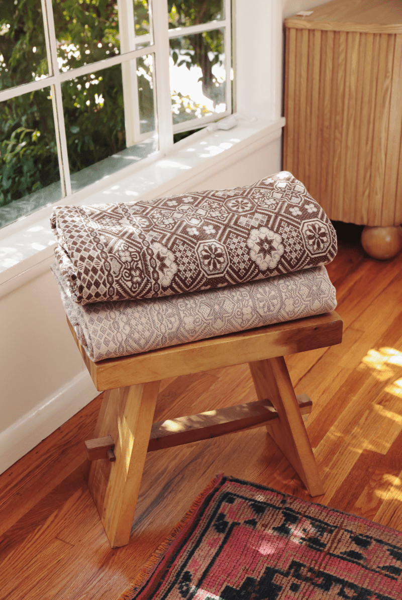 OddBird Blankets *NEW* Limited Edition Mosaic Handwoven Blanket - King