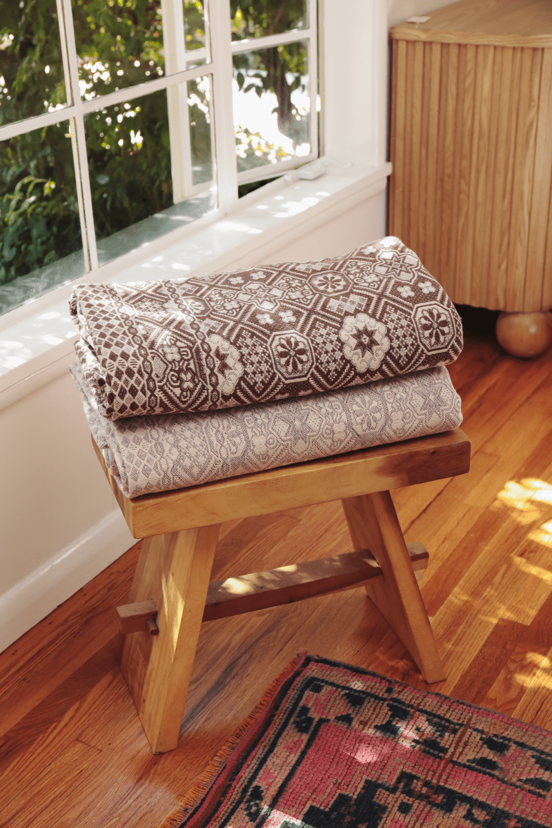 OddBird Blankets *NEW* Limited Edition Mosaic Handwoven Blanket - King