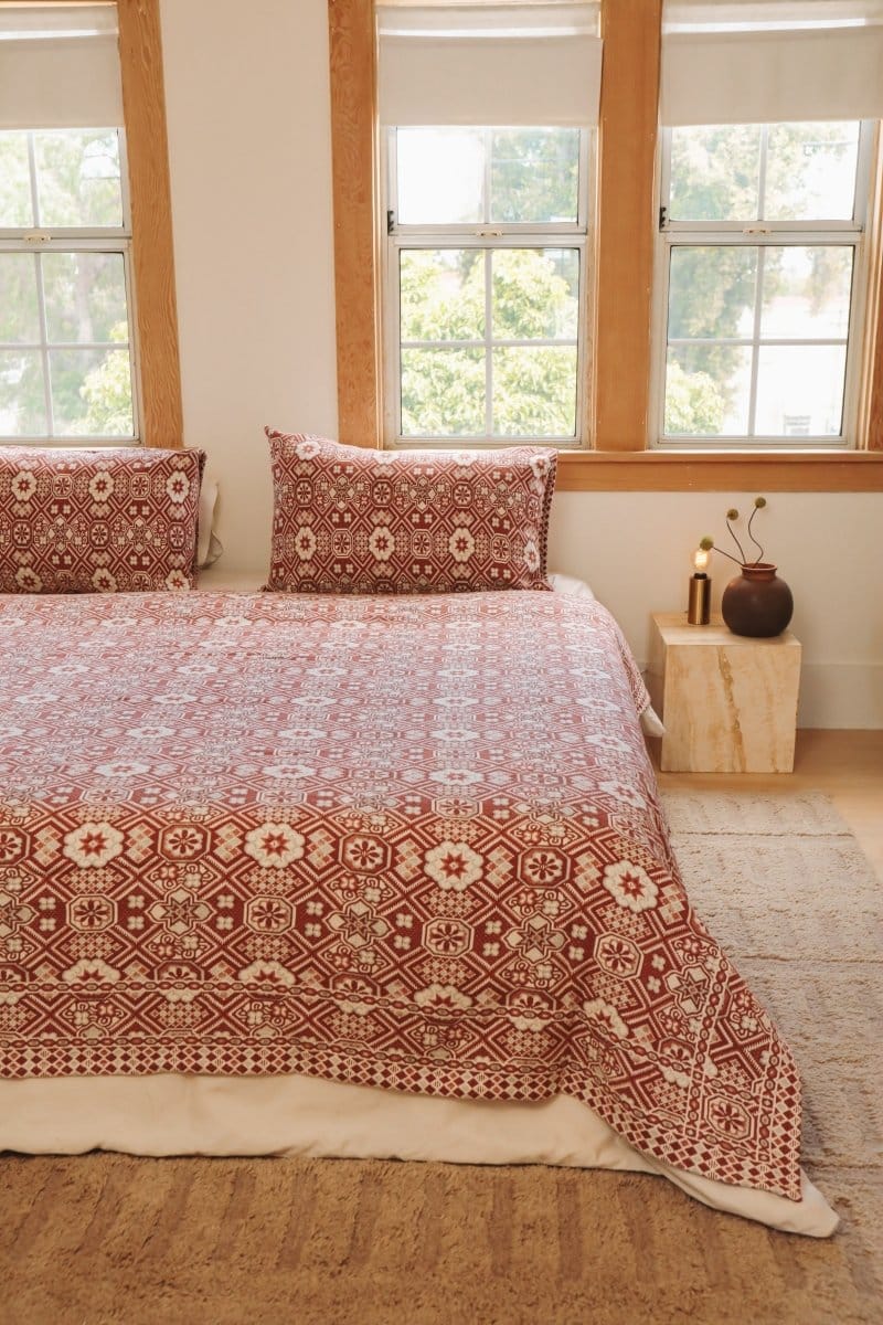 *NEW* Mosaic Handwoven Blanket - King - BMBORNG - OddBird Co.