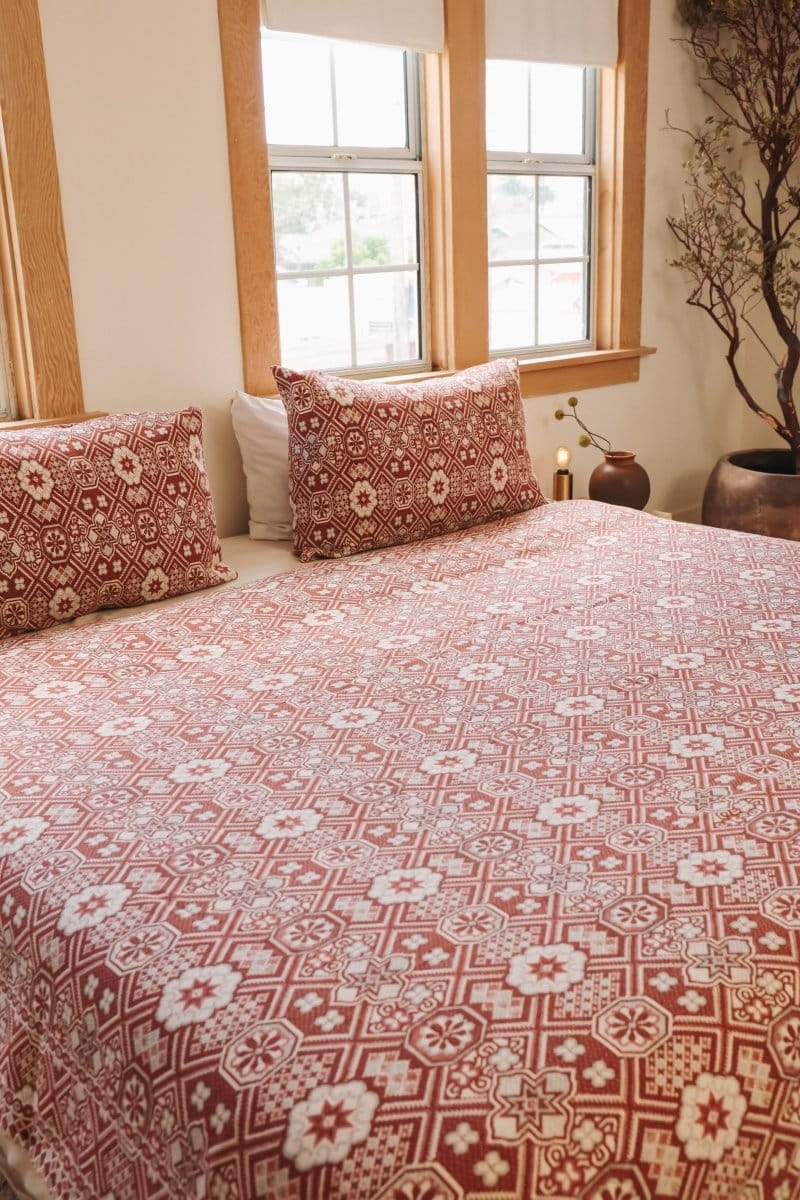 *NEW* Mosaic Handwoven Blanket - King - BMBORNG - OddBird Co.