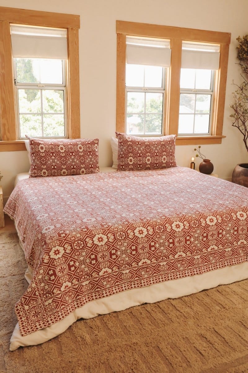 *NEW* Mosaic Handwoven Blanket - King - BMBORNG - OddBird Co.