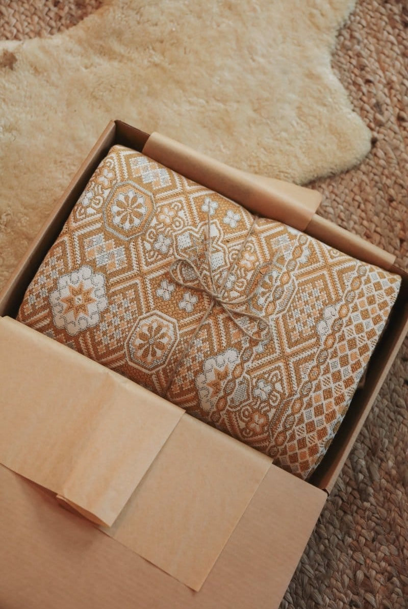 OddBird Blankets Mosaic Handwoven Blanket - King/Queen