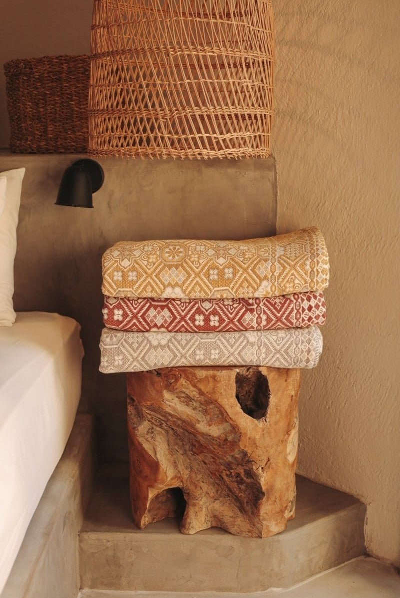 OddBird Blankets Mosaic Handwoven Blanket - King/Queen