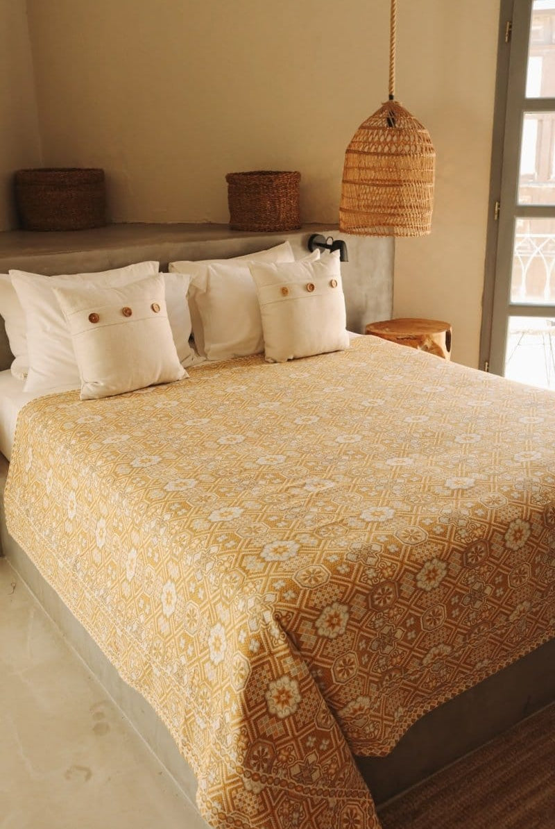 OddBird Blankets Mosaic Handwoven Blanket - King/Queen