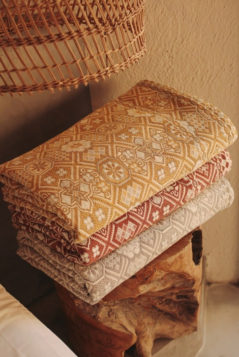 OddBird Blankets Mosaic Handwoven Blanket - King/Queen