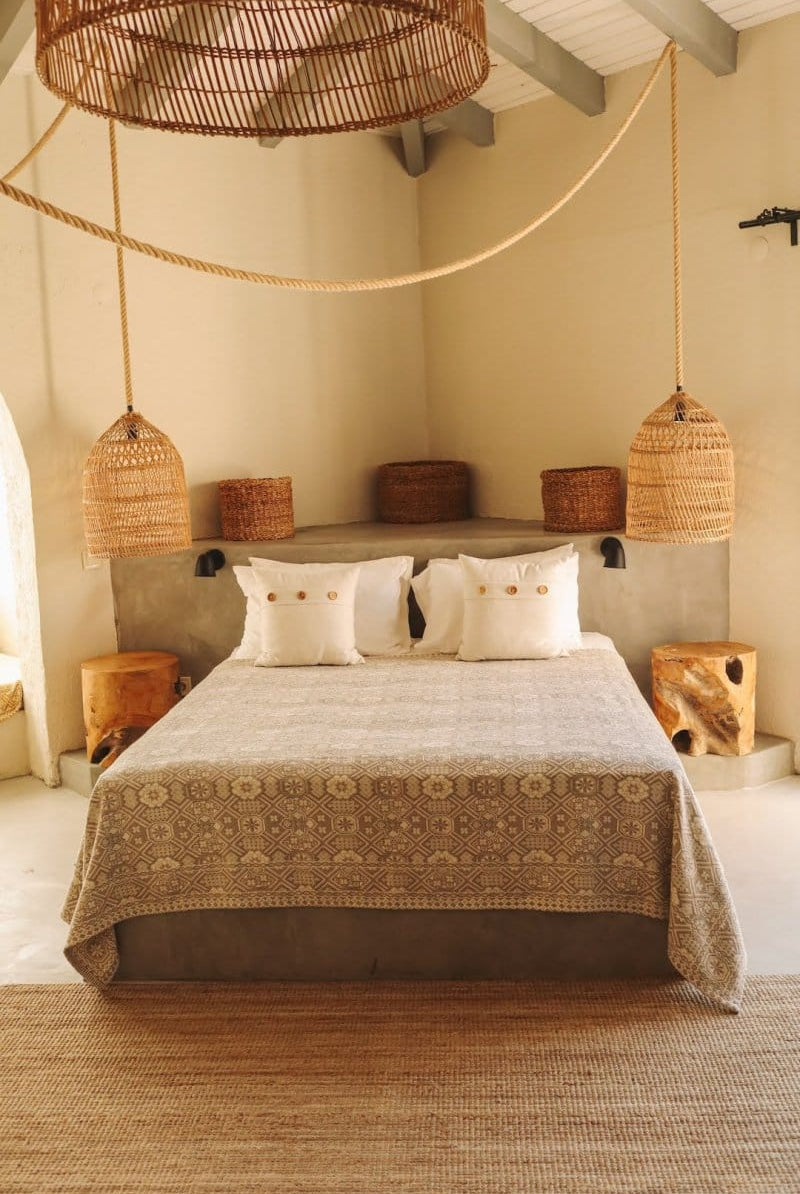 OddBird Blankets Mosaic Handwoven Blanket - King/Queen