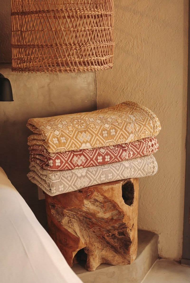 OddBird Blankets Mosaic Handwoven Blanket - King/Queen