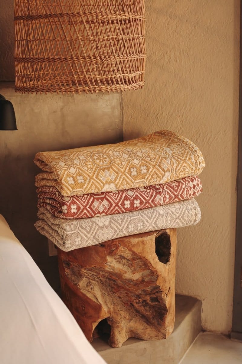 OddBird Blankets Mosaic Handwoven Blanket - King/Queen