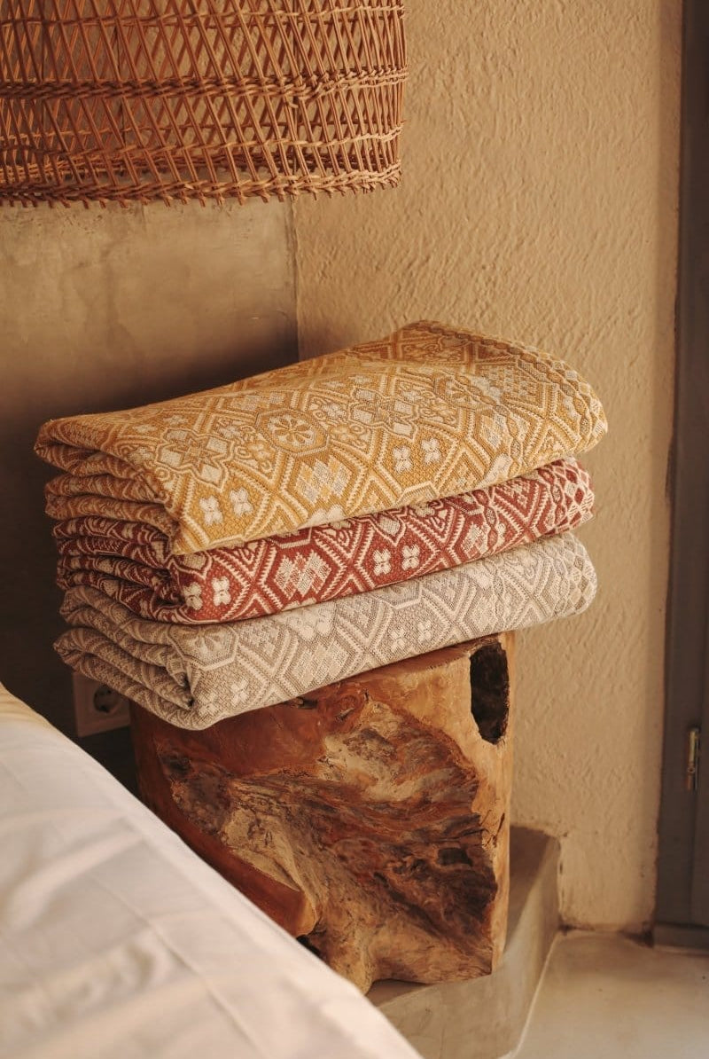OddBird Blankets Mosaic Handwoven Blanket - King/Queen