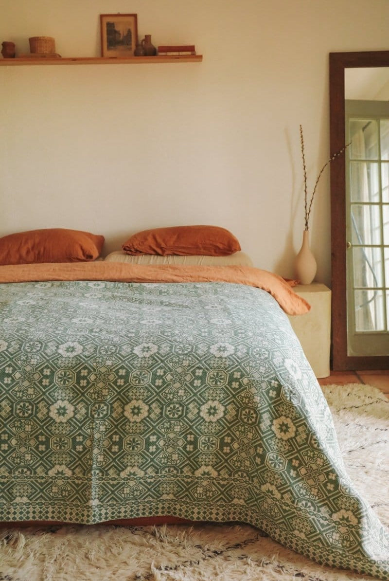 OddBird Blankets Mosaic Handwoven Blanket - King/Queen