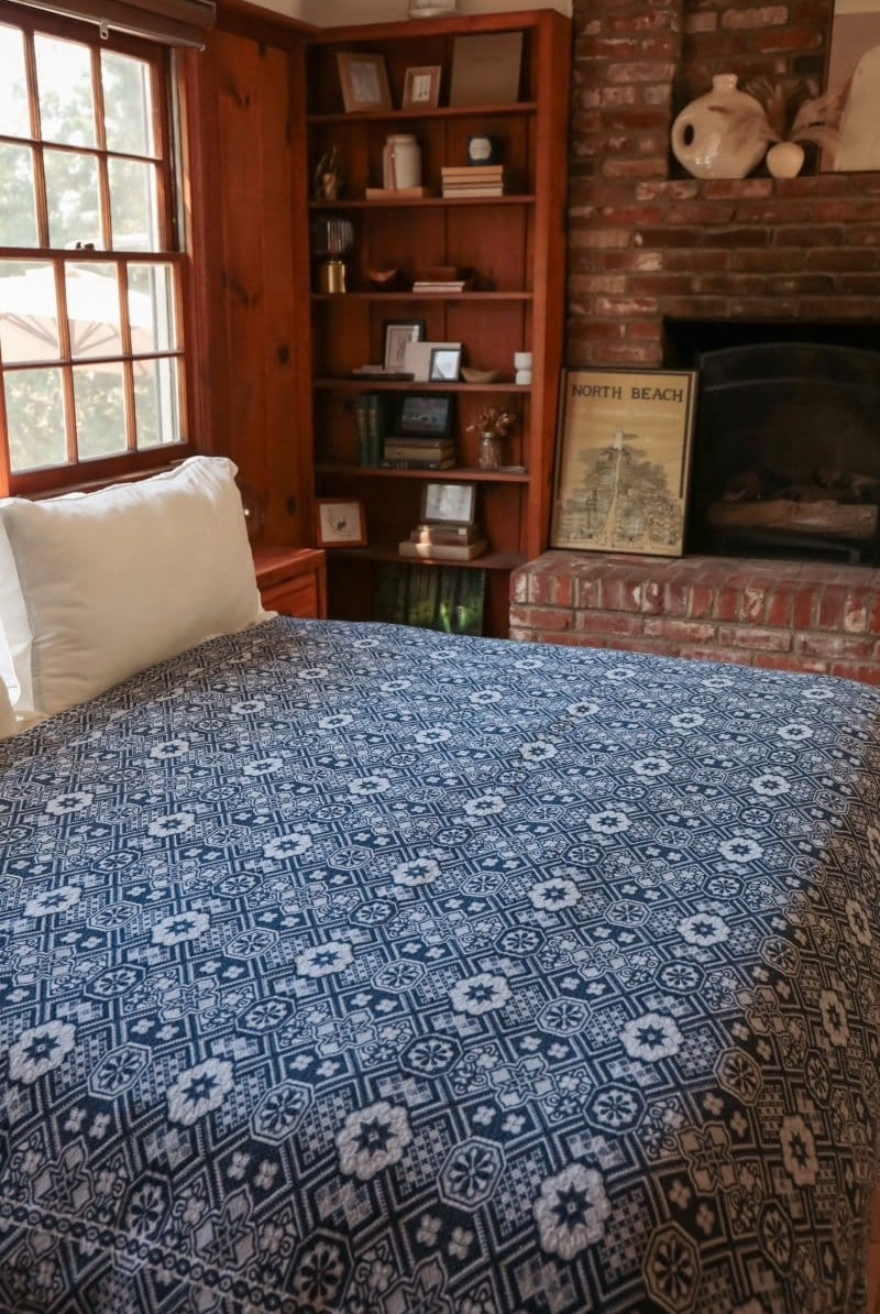 *NEW* Mosaic Handwoven Blanket - King - BMSINDI - OddBird Co.