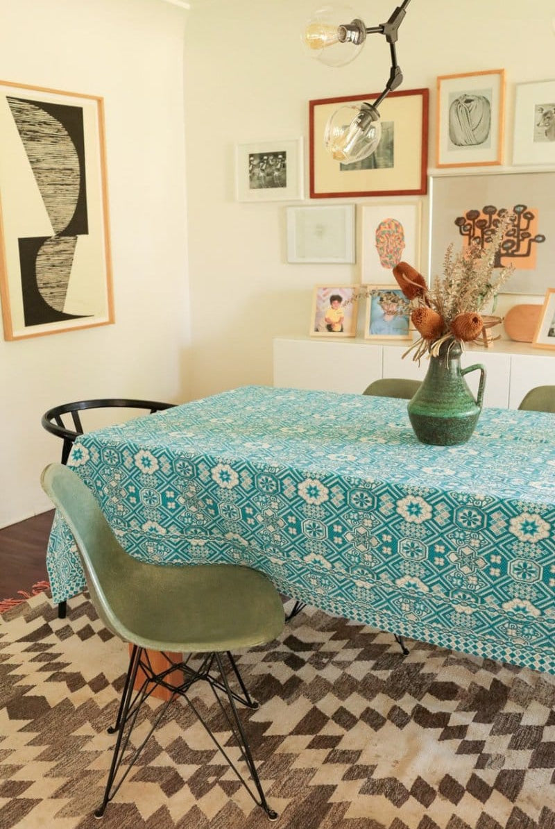 OddBird Blankets Mosaic Handwoven Blanket - King/Queen