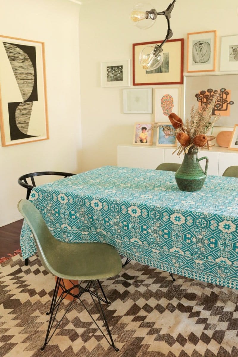 OddBird Blankets Mosaic Handwoven Blanket - King/Queen