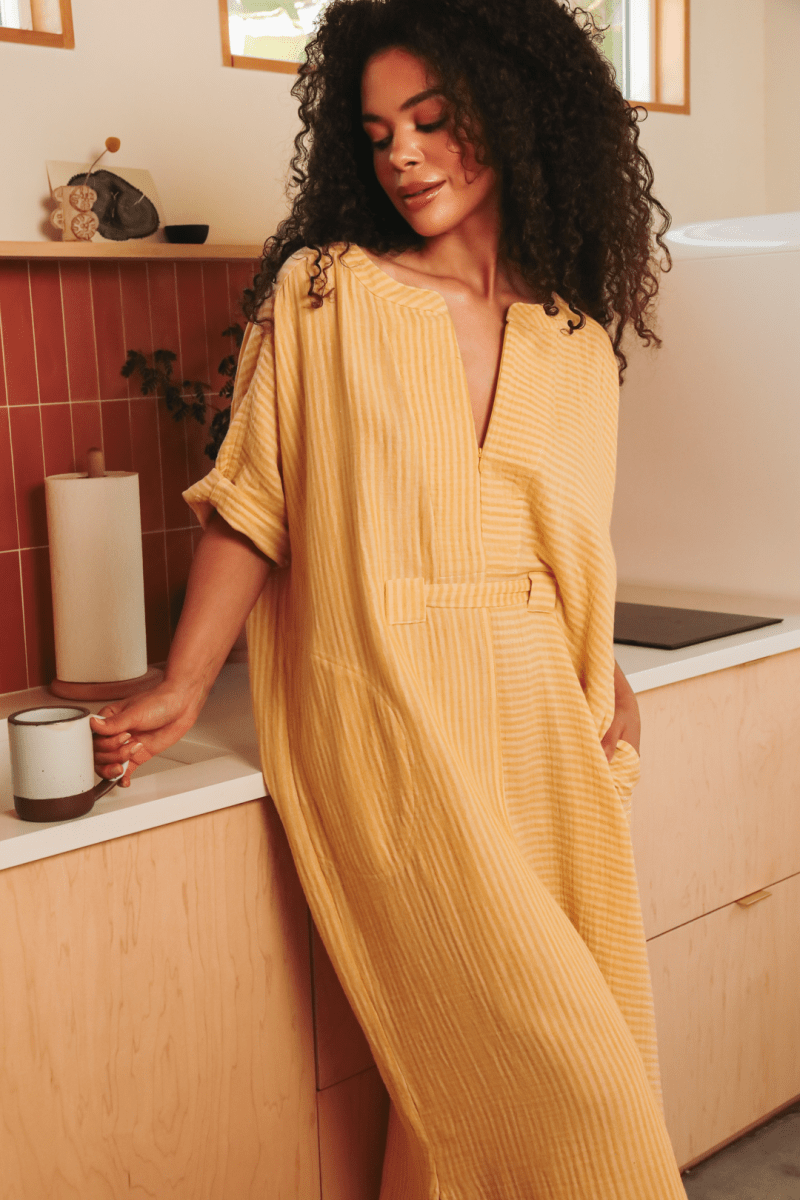 OddBird Loungewear *NEW* Rüya Tunic - Limon