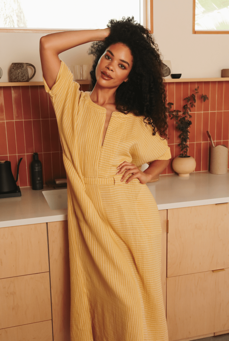 OddBird Loungewear *NEW* Rüya Tunic - Limon