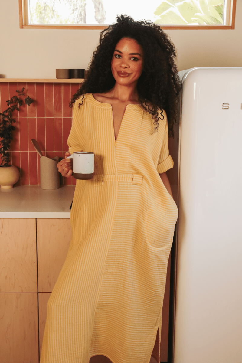 OddBird Loungewear *NEW* Rüya Tunic - Limon