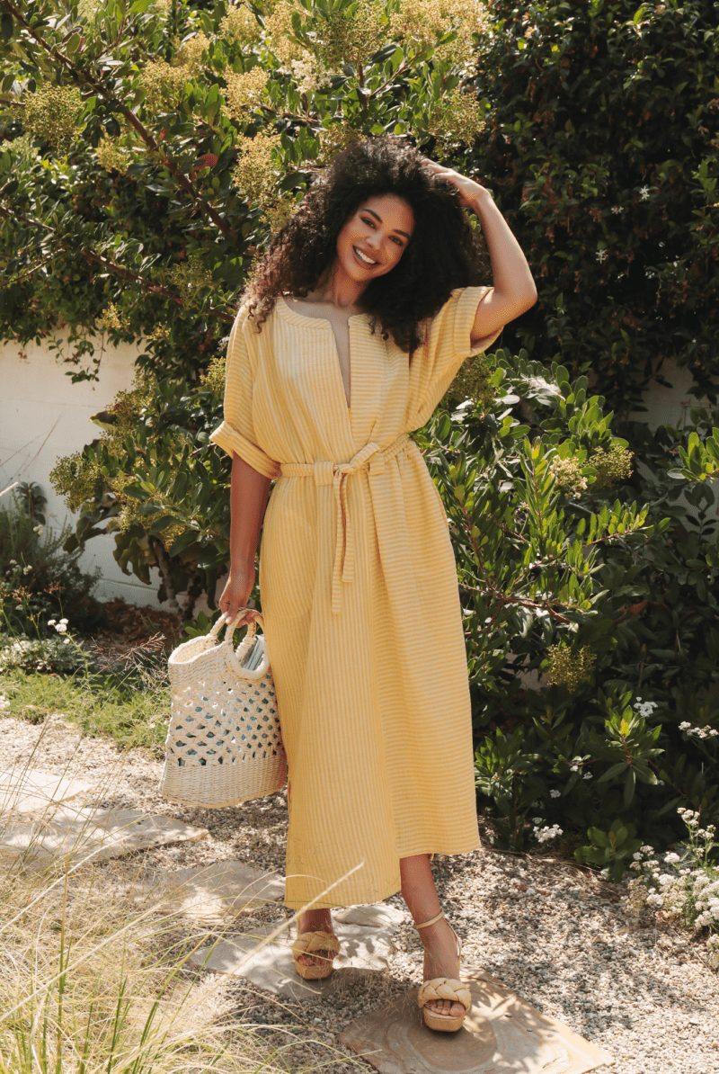 OddBird Loungewear *NEW* Rüya Tunic - Limon