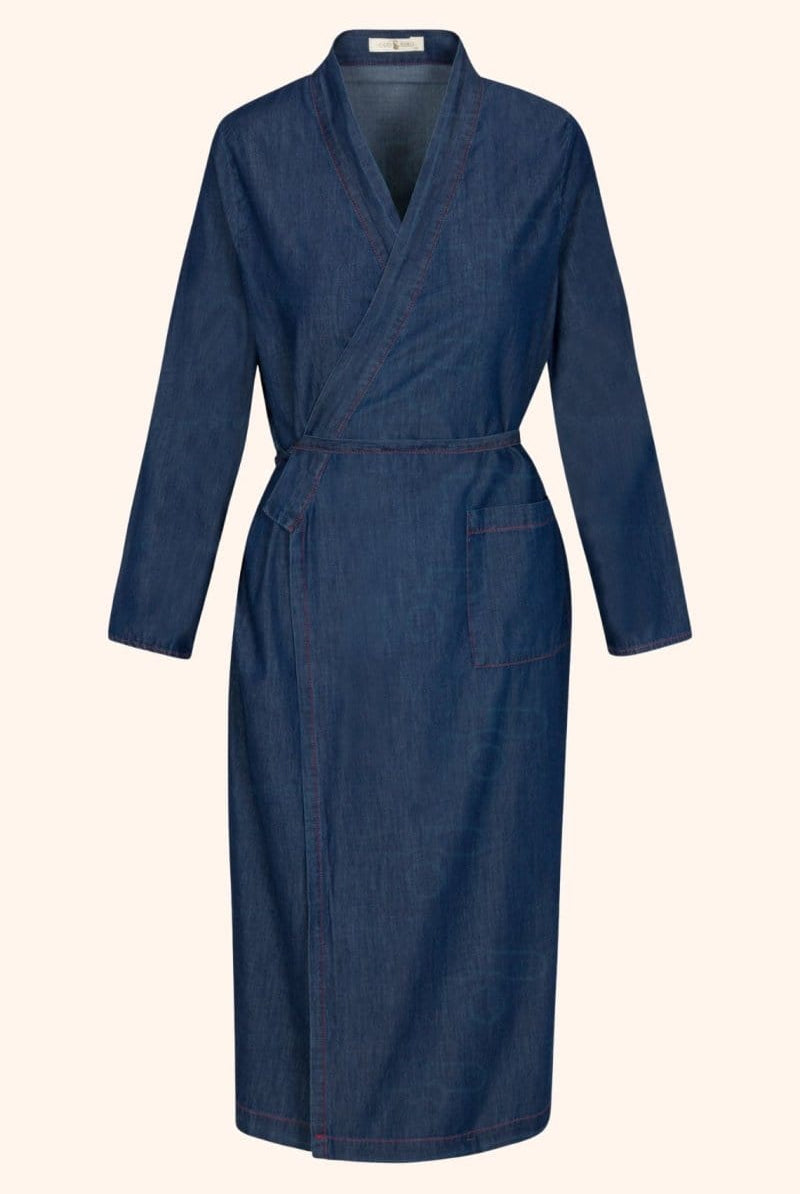 OddBird Loungewear *NEW* The 'Aydin' Long Sleeve Dress - Chambray