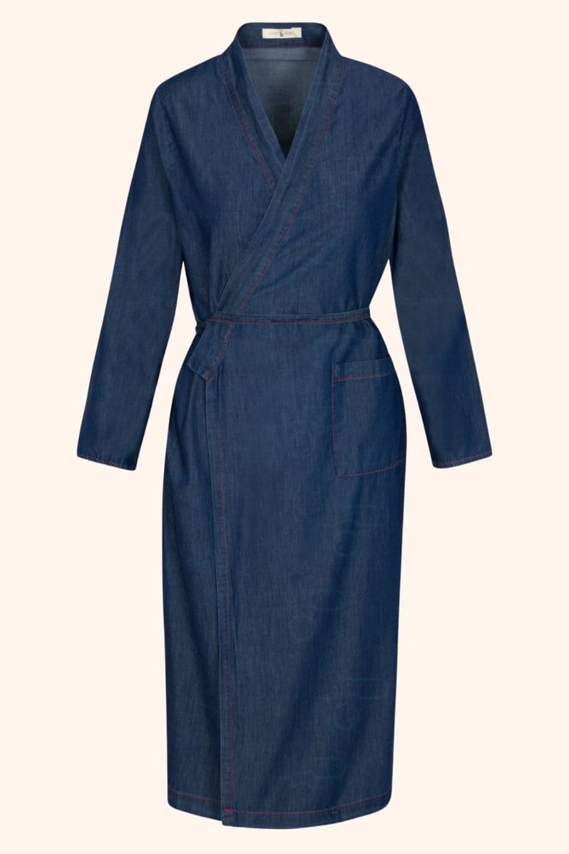 OddBird Loungewear *NEW* The 'Aydin' Long Sleeve Dress - Chambray
