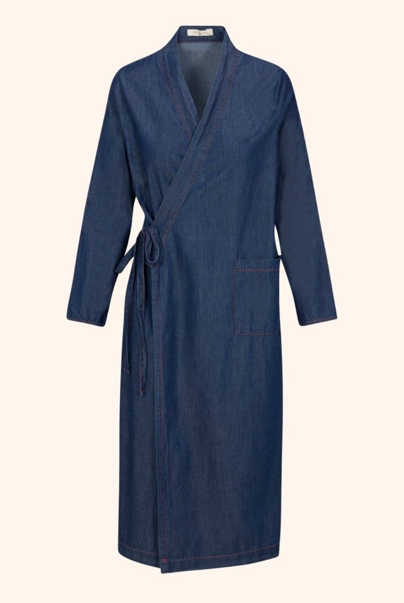 OddBird Loungewear *NEW* The 'Aydin' Long Sleeve Dress - Chambray
